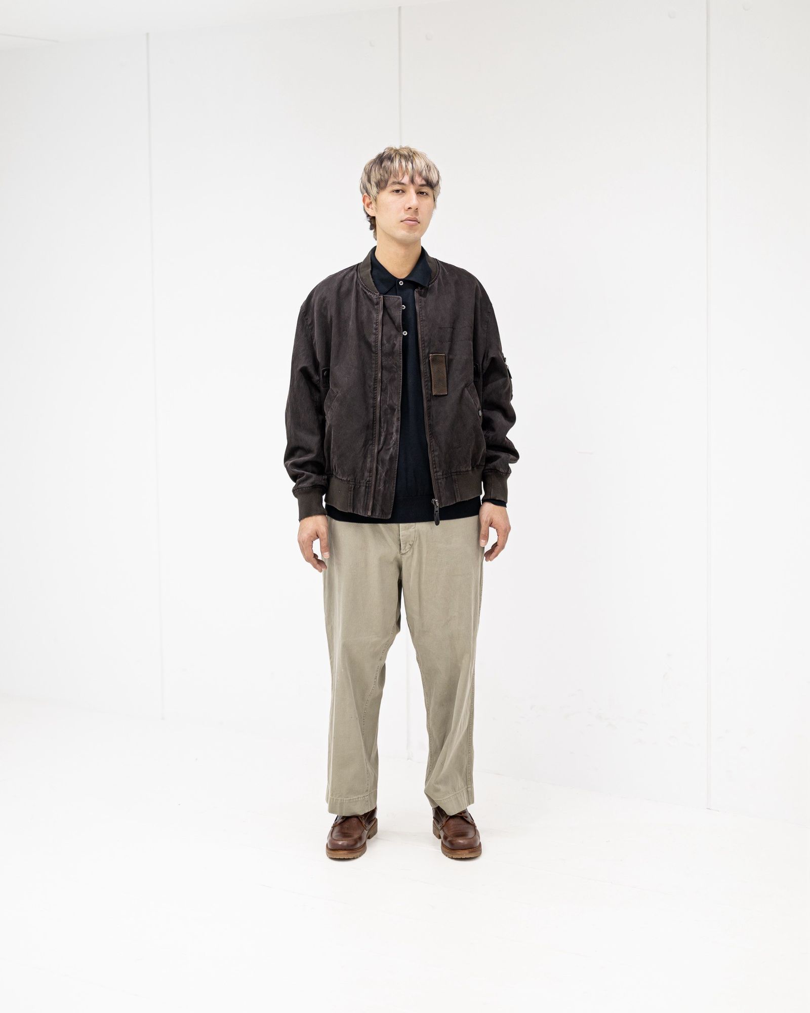 A.PRESSE Vintage Silk Light B-15C Flight Jacket 2月7日(土)新作発売！