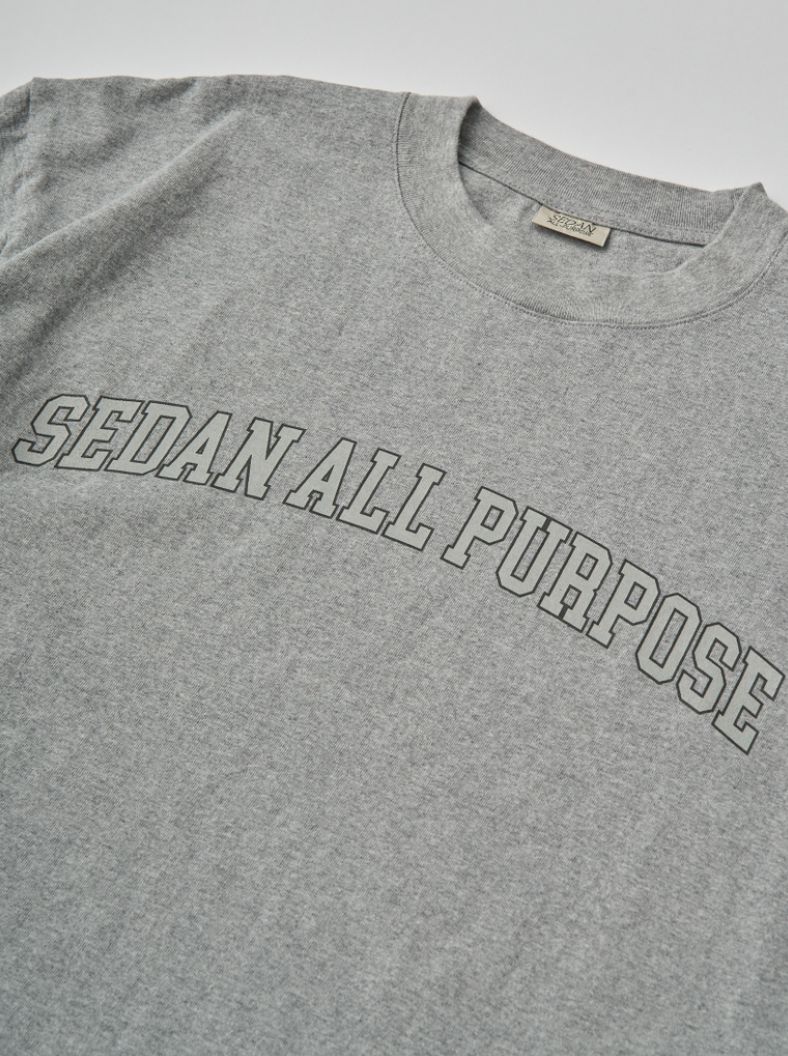 セダンオールパーパス SS25 Arch Logo S/S Tee(SD25S-CT06)Oxford Grey☆5月3日(土)発売！