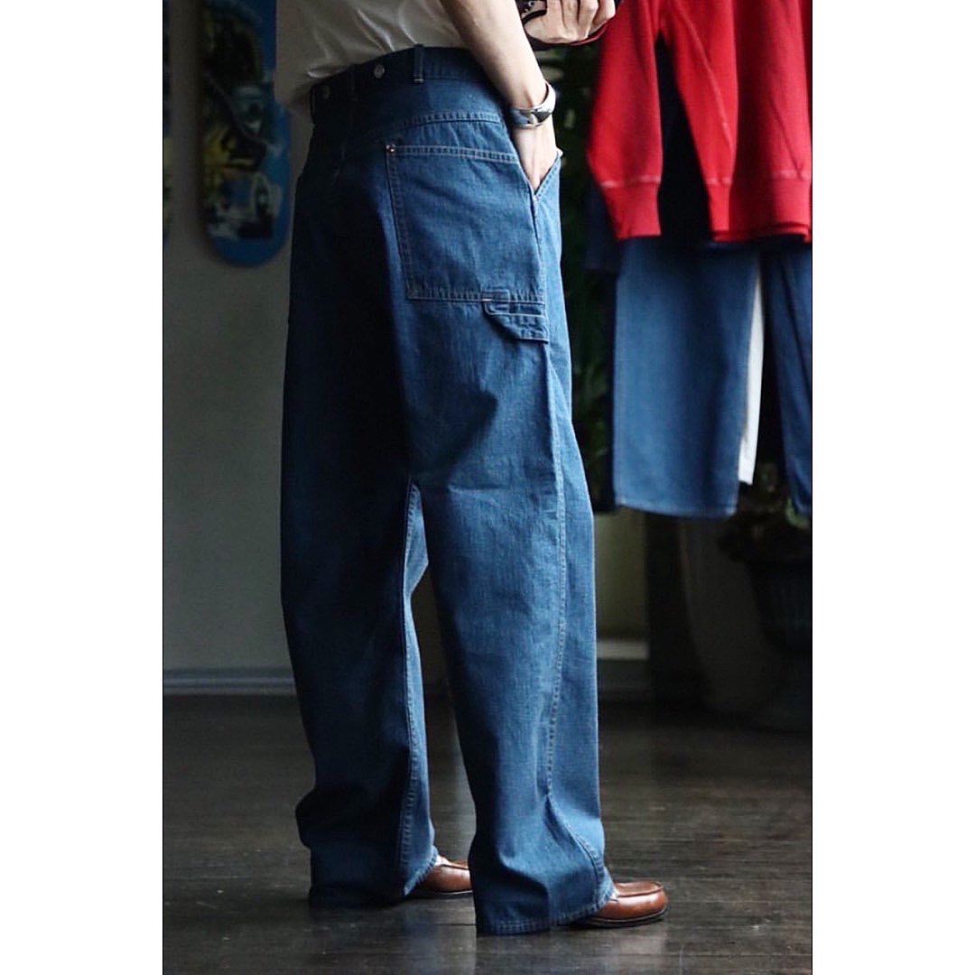 超特価在庫A.PRESSE Denim Painter Pants パンツ