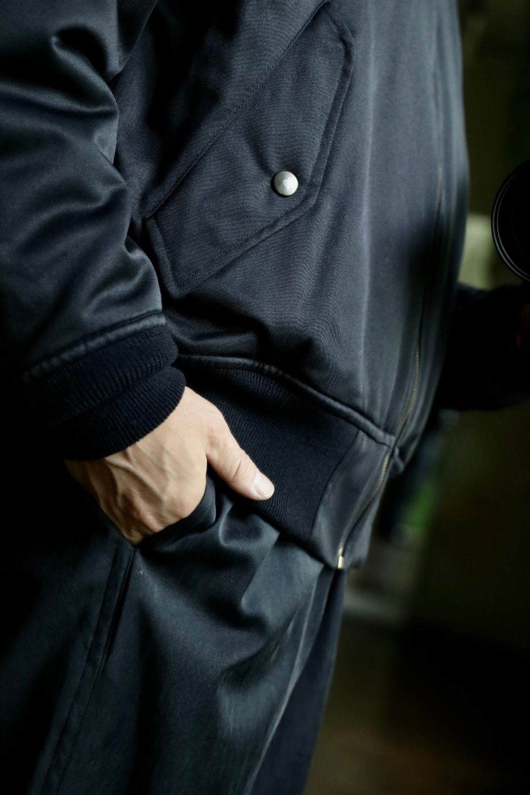 A.PRESSE - アプレッセ Silk Padding Jacket(24AAP-01-31H)D