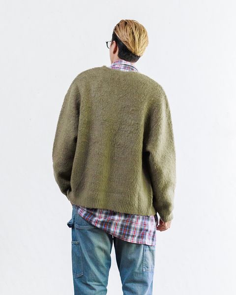 セントマイケル MOHAIR CARDIGAN スタイル