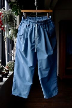 is-ness イズネス24SS PACKABLE EZ PANTS(1004SSPT02)SMOKEY BLUE