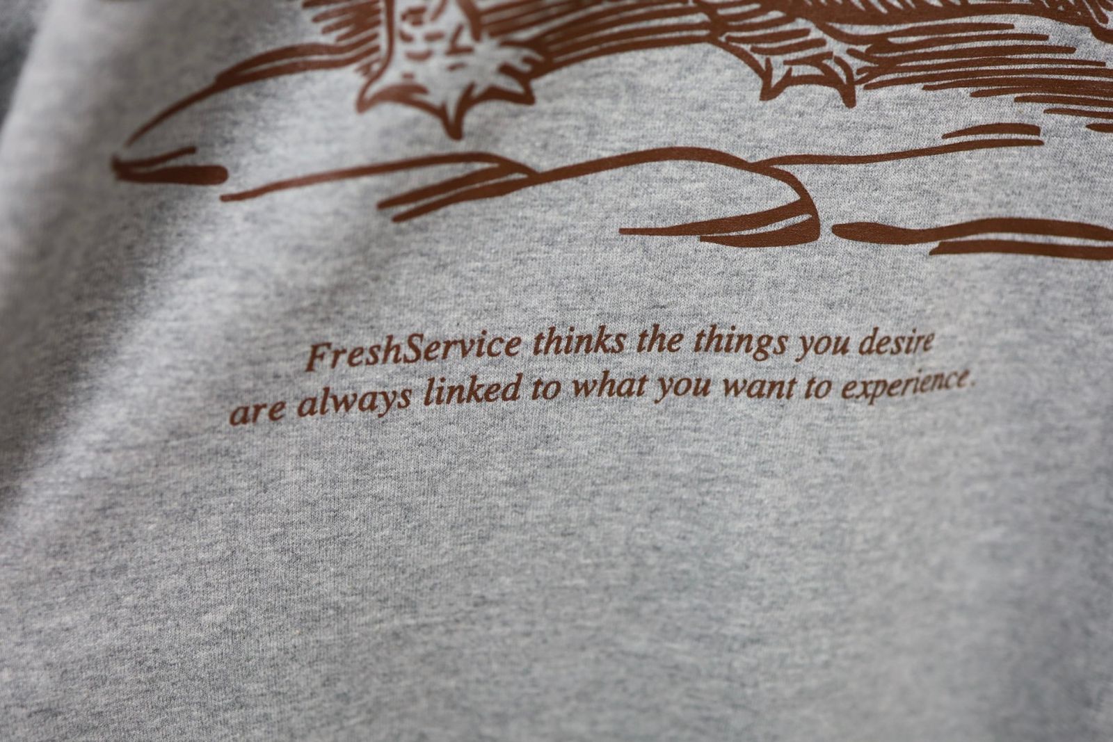フレッシュサービス CORPORATE PRINTED S/S TEE "CROC"(FSC263-70138)H.GRAY☆7月25日(土)新作発売！