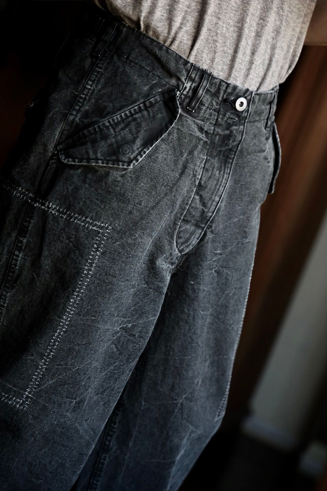 アプレッセ M-51 Custom Pants(25SAP-04-03H) BLACK