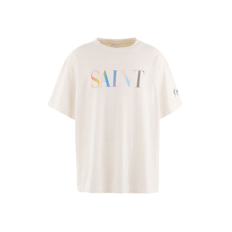 SAINT MICHAEL(セントマイケル) サイズ:M 24AW SS TEE SAINT ロゴ  