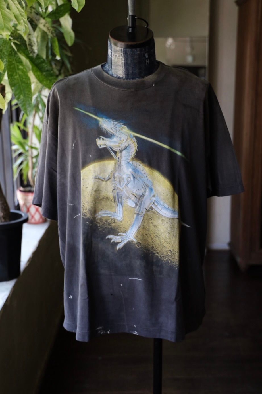セントマイケル Tシャツ T-REX SRYM_SS TEE(SM-HR1-0000-C76)BLACK★8月23日(土)発売！