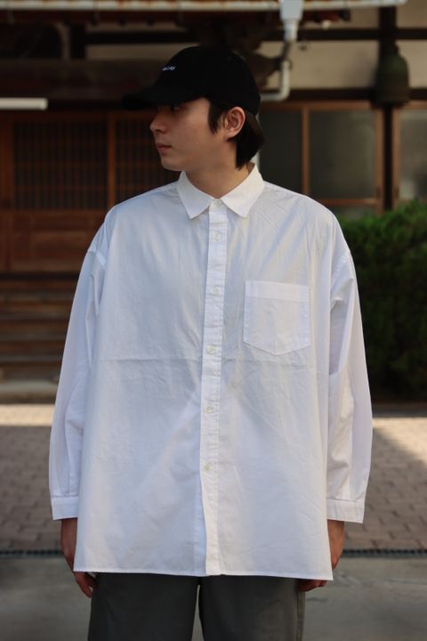 FreshService CORPORATE REGULAR COLLAR SHIRT"WHITE"style.