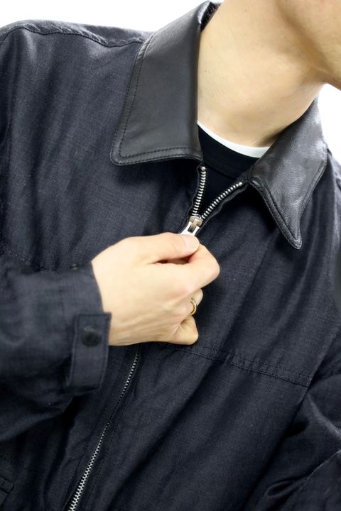 COMME des GARCONS HOMME 26SS ウールラミーギャバジンジャケットスタイル