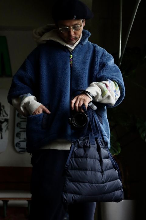 is-ness イズネス 22AW FLEECE T-SHIRTスタイル.2022.10.10.