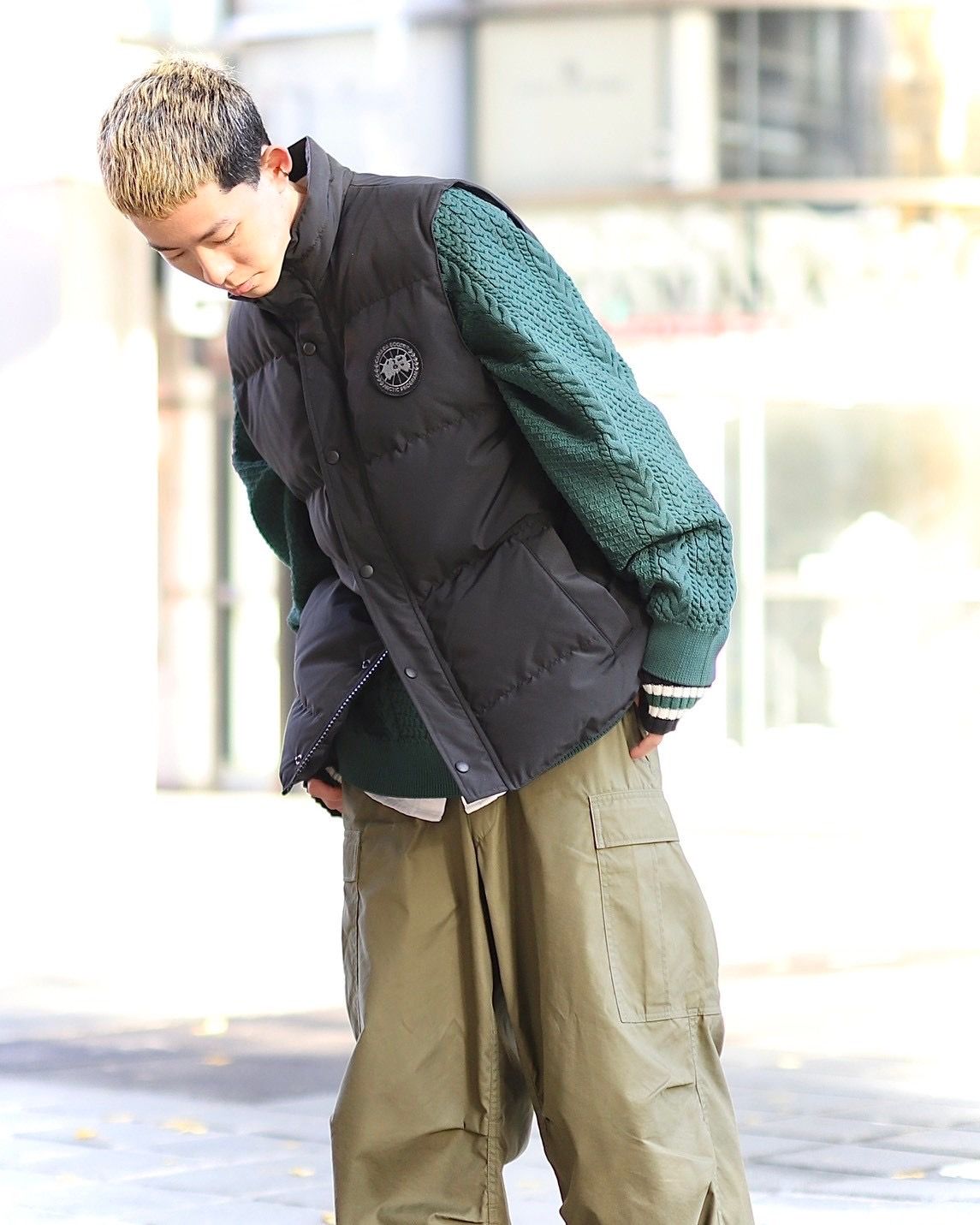 カナダグース　ダウンベスト　 別注　GARSON VEST CANADA GOOSE カナダグース メンズ ダウンベスト GARSON VEST