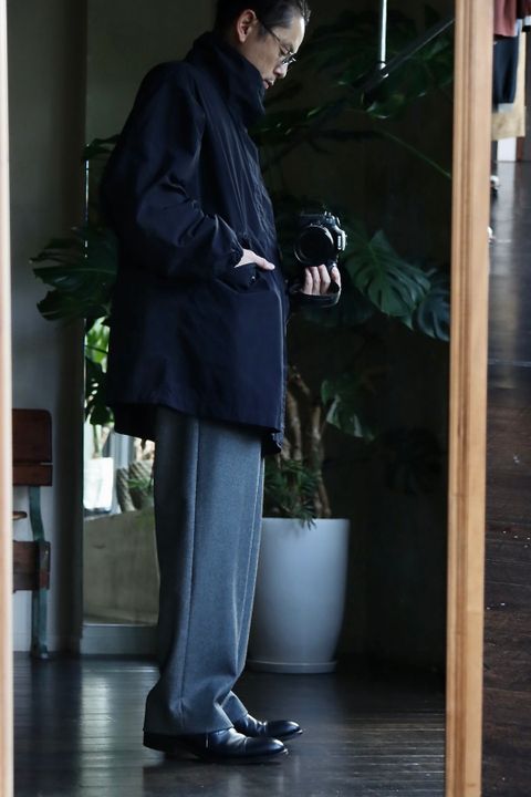 ATON 22FW SHORT MODS COATスタイル.2022.9.20.