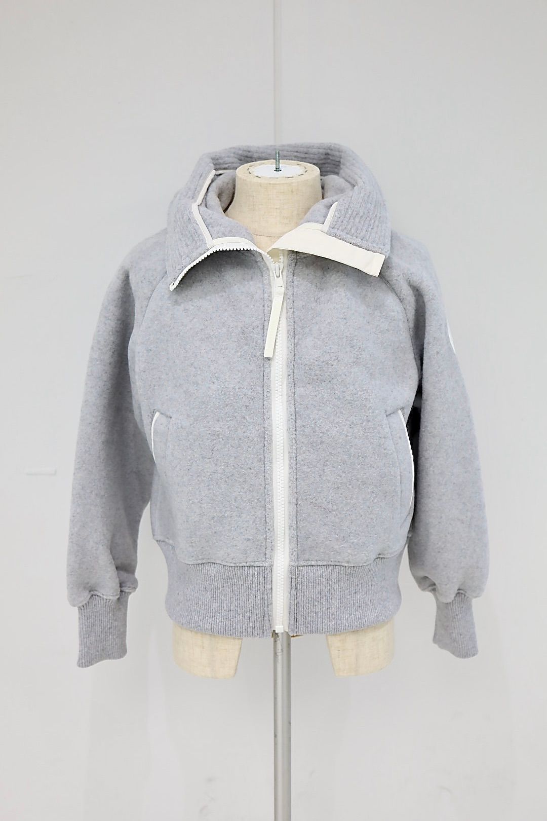 カナダグース レディース Chilliwack Fleece Bomber White Label(7102WW)Silverbirch Heather☆新作発売！