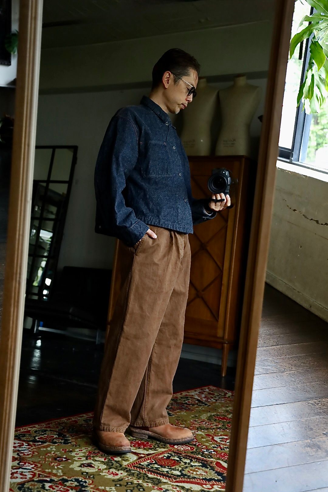 Gurank Railway pants (2554)CAMELスタイル.2025.10.13.