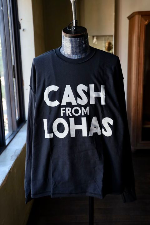 イズネスミュージック 25AW CFL LONG SLEEVE T-SHIRT (IMP6_16_LOHASLS01) BLACK