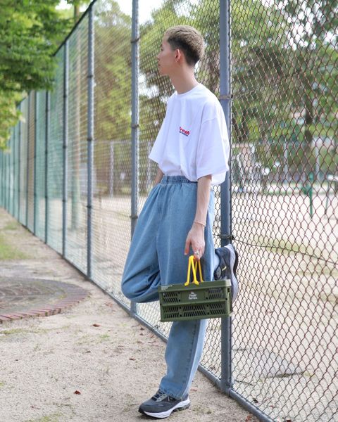 FreshService フレッシュサービス 23SS FS PRINTED TEE ”SUPER MARKET”スタイル