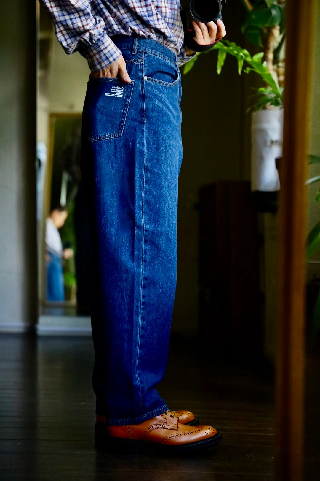 フレッシュサービス CORPORATE DENIM FIVE POCKET PANTS (FSC251-40170FB)FADE INDIGO