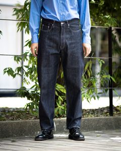 グラフペーパーSelvage Denim Five Pocket Tapered Pants(GU263-40058RB)INDIGO_RIGID★7月25日(土)発売！