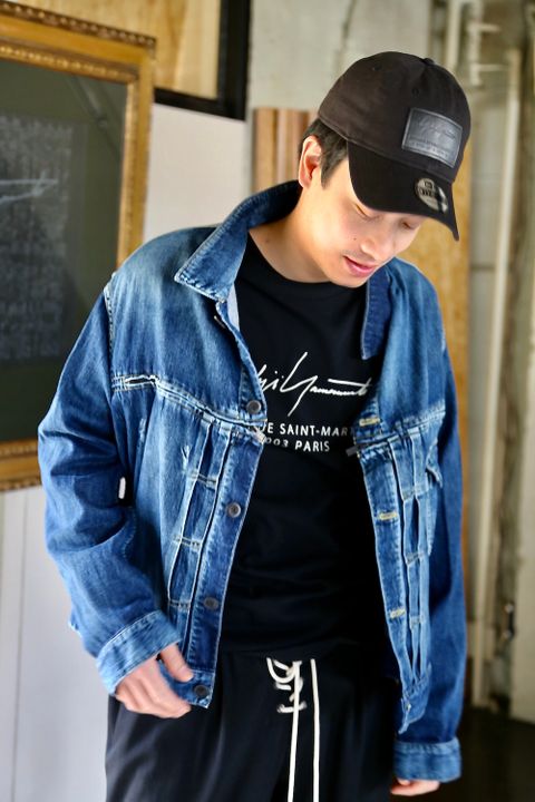 Yohji Yamamoto W-8オンスデニムジャケットスタイル.2021.1.19.