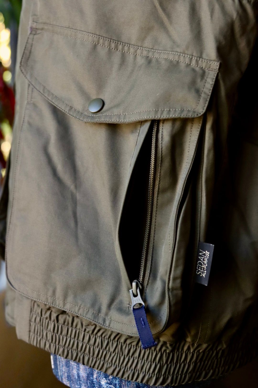 セダンオールパーパスFW23 Fleece Lined Jacket (SD23F-JK03)Olive