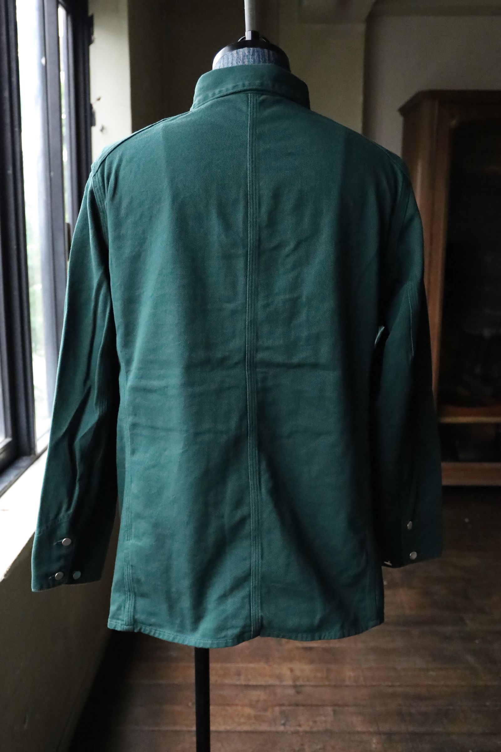 ファウンダ 25AW WORK JACKET (015FD252007)GREEN