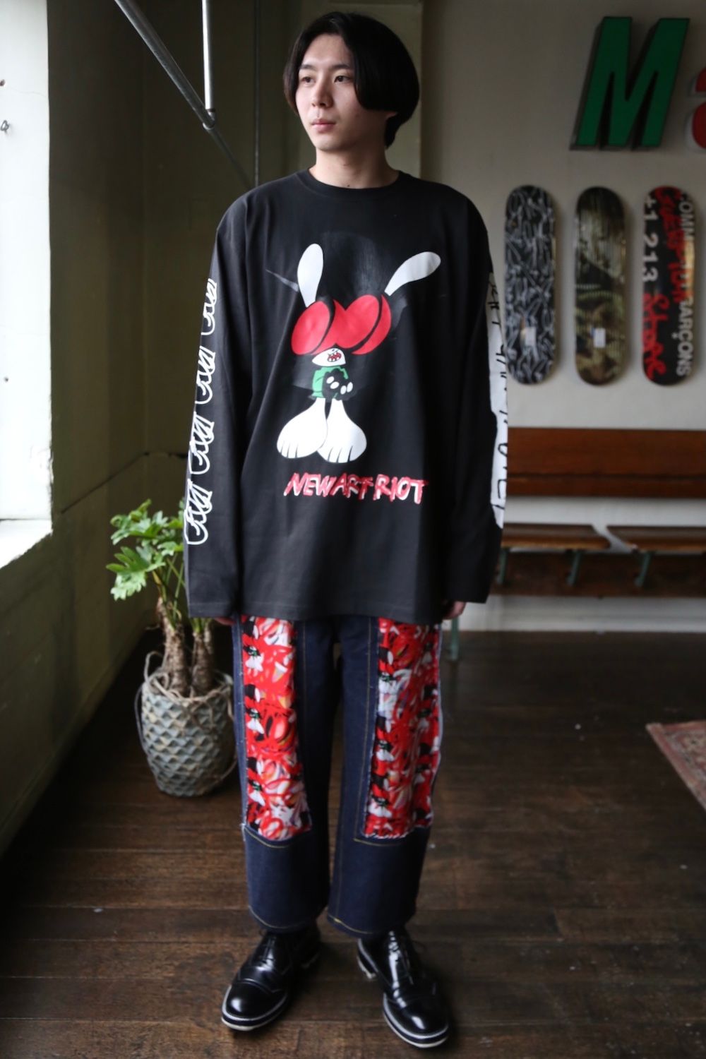 KIDILL×SKOLOCT L/S T-SHIRTS (KLSKT03)