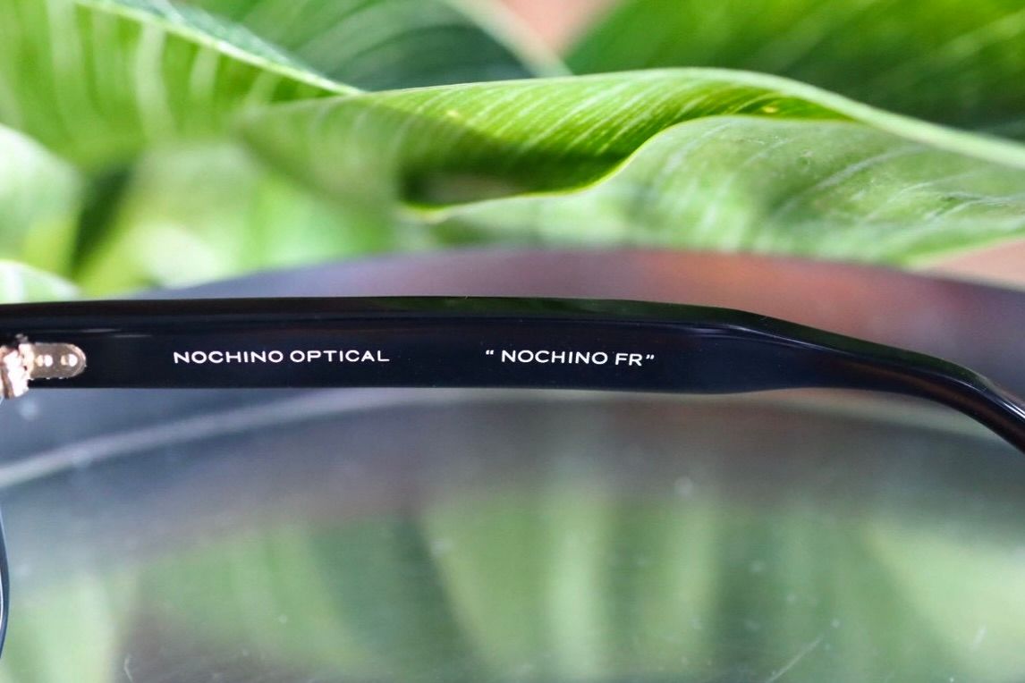 ノチノオプティカル "NOCHINO FR" #2.GLOSS BLACK × GREY GREEN to D.GREY (調光モデル)☆11月22日(土)再入荷！