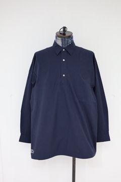 フレッシュサービス CRISP COTTON ANORAK L/S SHIRT(FSC261-50247)NAVY☆3月14日(土)発売！