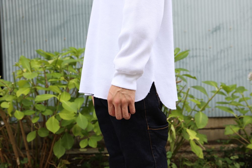 Graphpaper Waffle L/S Tee(GM203-70139B)