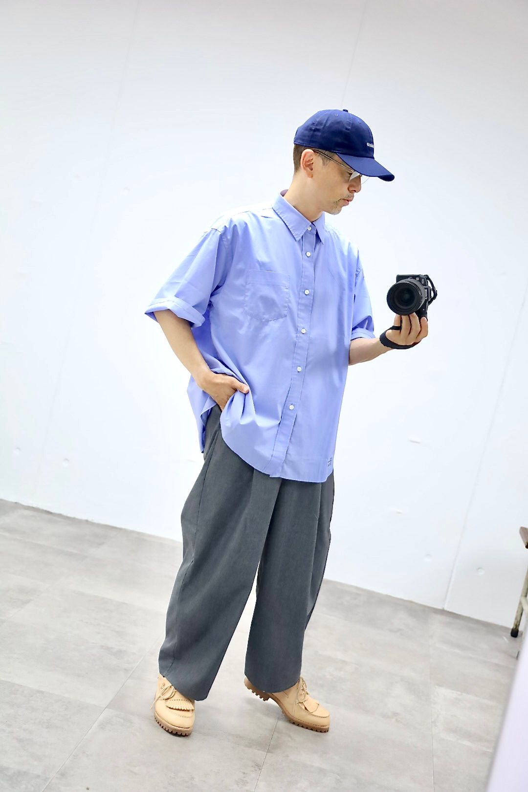 フレッシュサービス 26SS CORPORATE WIDE EASY PANTS(FSC262-40014B)H.GRAY☆5月30日(土)発売！