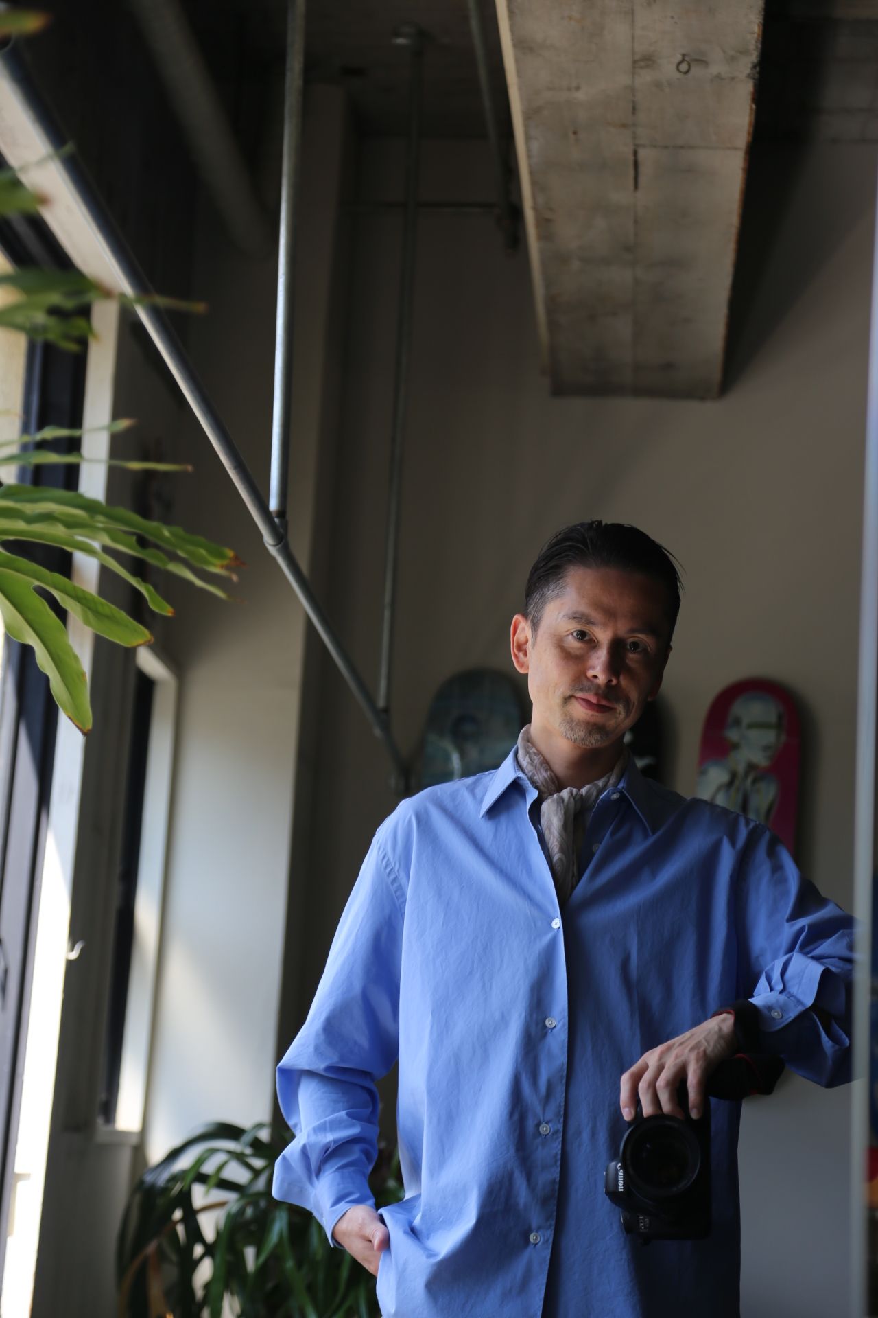 A.PRESSE Regular Collar Shirt