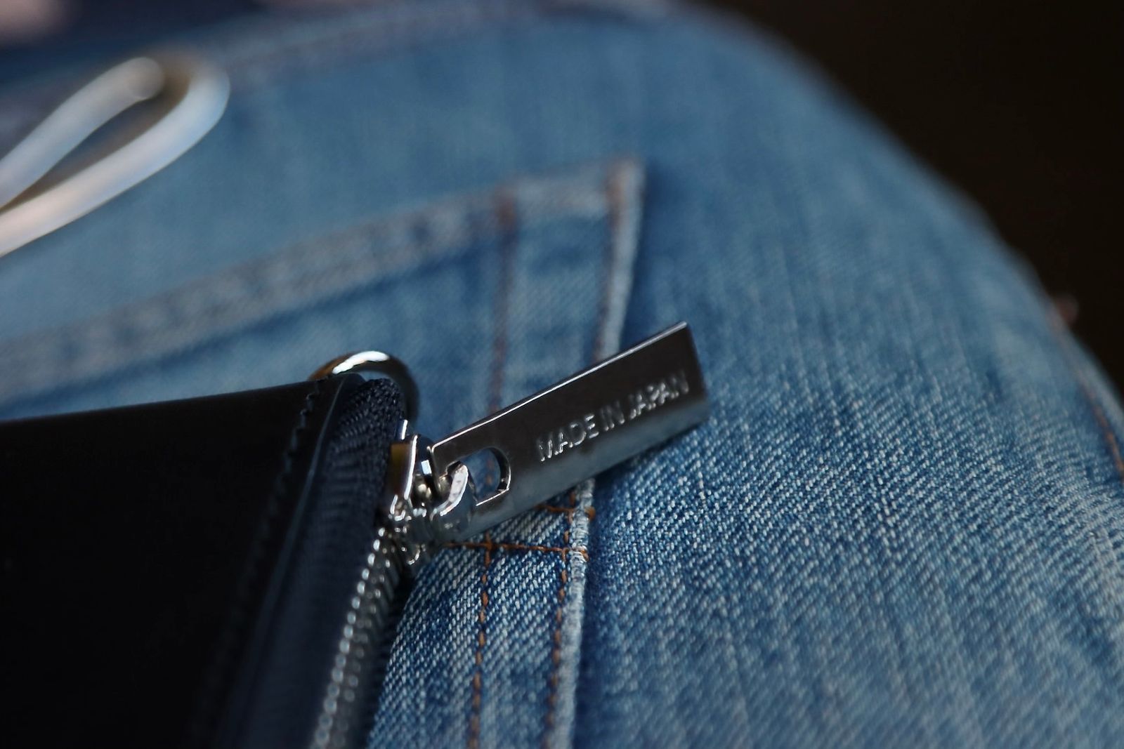 ヨウジヤマモト24SS THICK NATURAL FASTENER WALLET S(HS-A01-763-1)BLACK