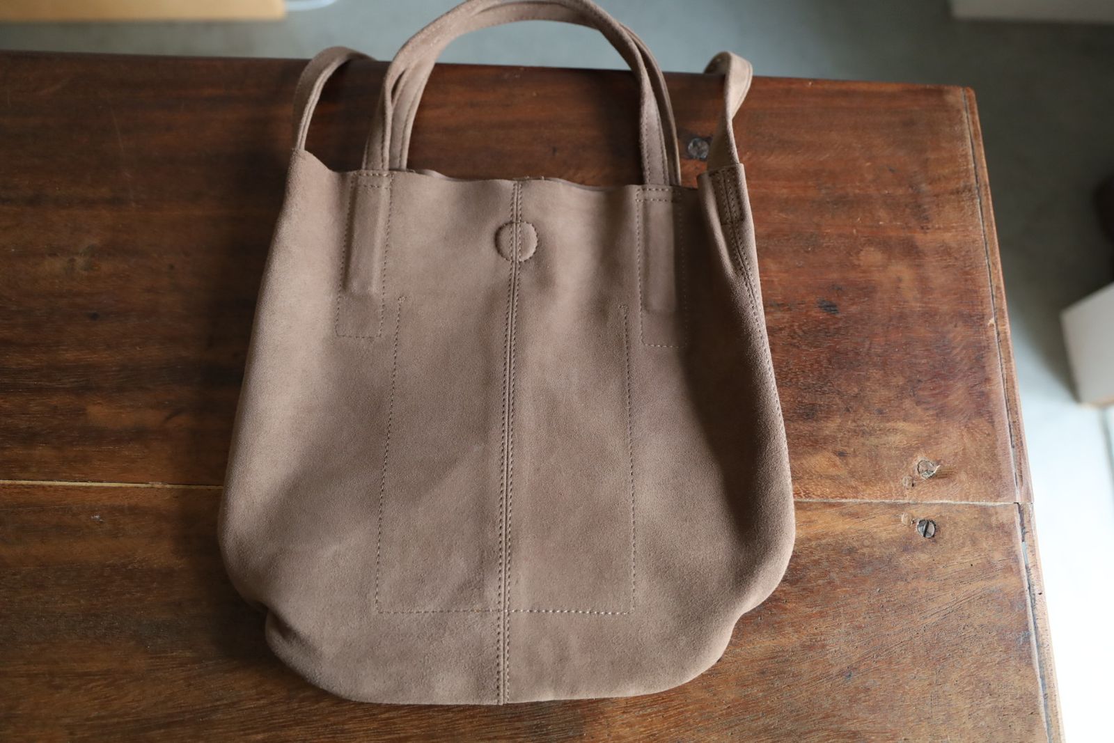 Morphee / モルフェトートバッグ 2WAY SMALL TOTE(SHORT) SUEDE[ELEPHANT]☆新作発売！