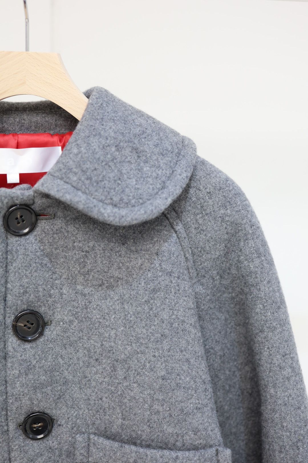tao 26FW ウールエステルフラノ先染ジャケット(TR-J007-051-2)TOP GRAY☆10月16日(金)発売！