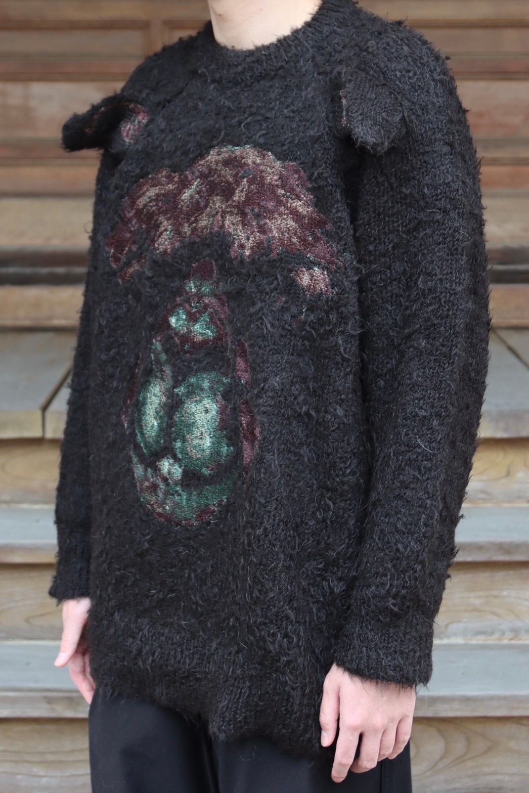 doublet ANIMAL EMBROIDERY PULLOVER - ニット/セーター