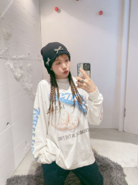 セントマイケル 24AW 新作HEART CKIE LS TEE style.2024.8.11