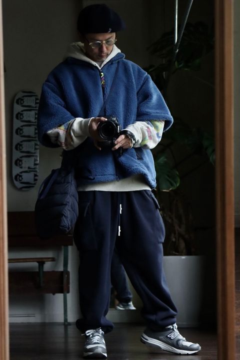 is-ness イズネス 22AW FLEECE T-SHIRTスタイル.2022.10.10.