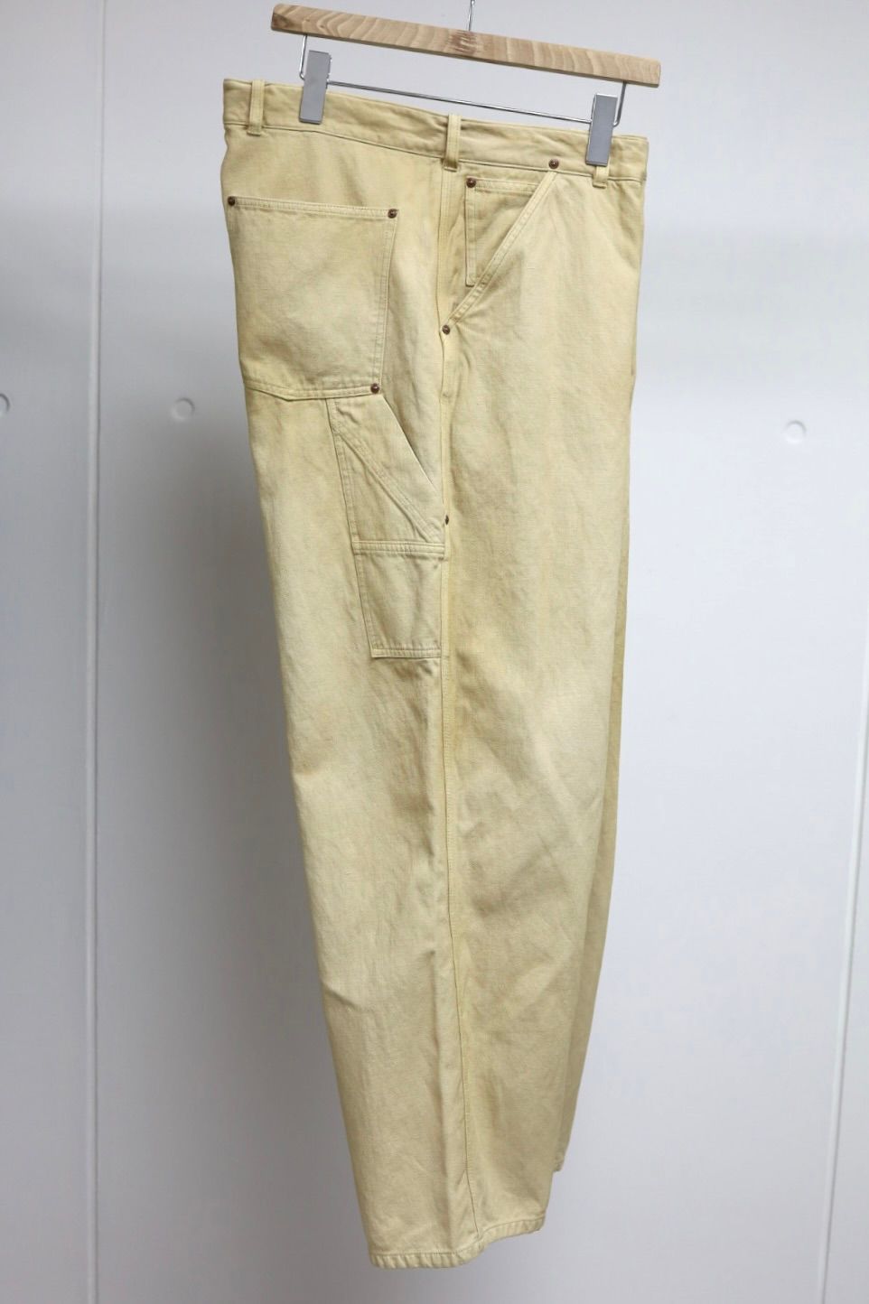 アプレッセ 2026 STYLE1 Vintage Silk Hemp Painter Pants (26SAP-04-07)BEIGE☆1月24日(土)発売！
