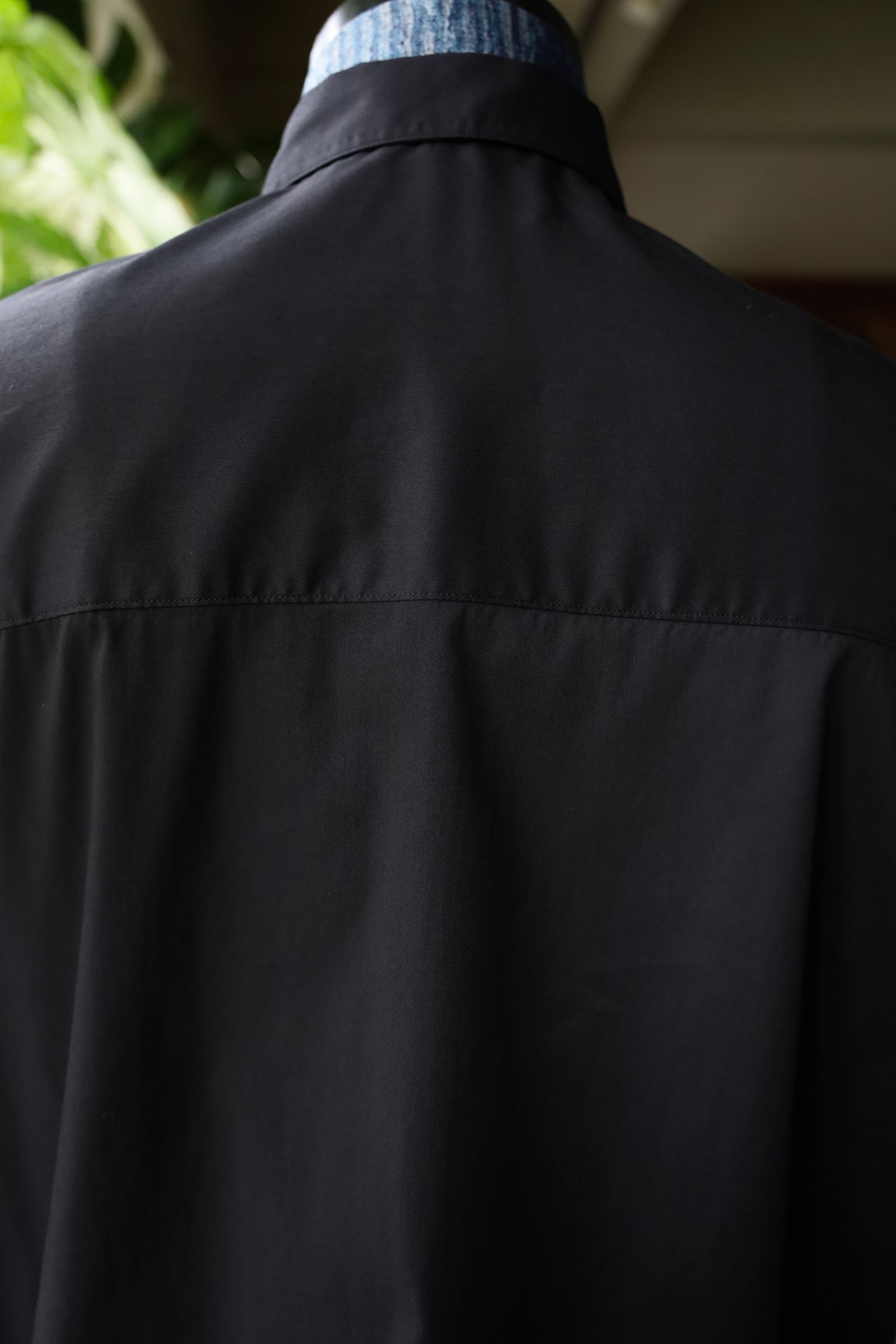 グラフペーパーシャツ 25SS Solotex Twill S/S Oversized Box Shirt(GM252-50001B)BLACK☆5月31日(土)発売！