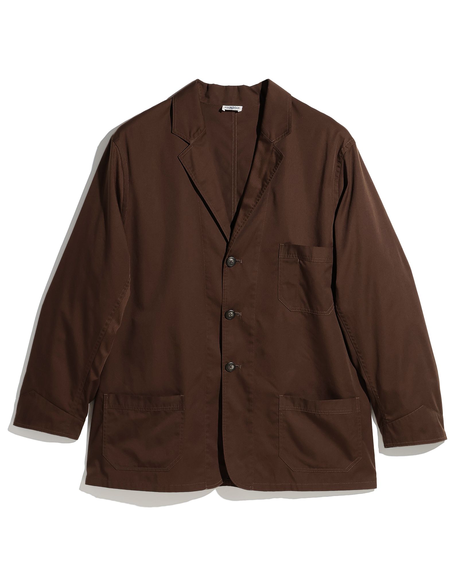 売れ筋新商品 ファウンダ - FOUNDOUR 25SS mark | JACKET(015FD251012)BROWN WORK ジャケット・アウター