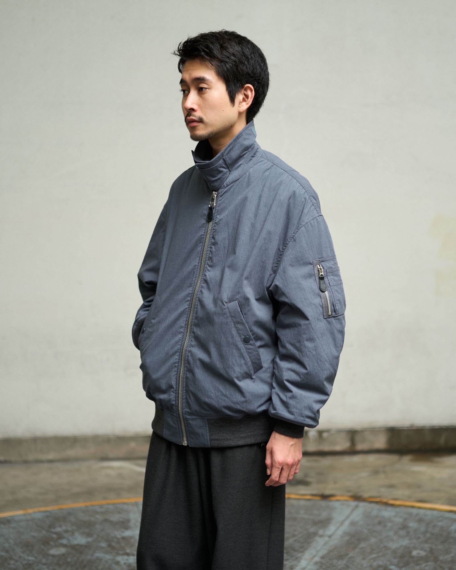 フレッシュサービス 26AW TACTICAL WOOL BOMBER JACKET(FSC263-30024)GRAY☆9月26日(土)新作発売！