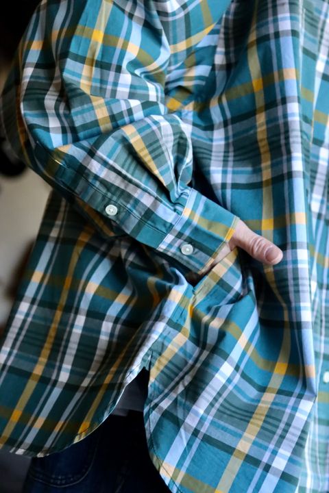 FreshService CORPORATE CHECK REGULAR COLLAR SHIRTスタイル.2022.11.2.