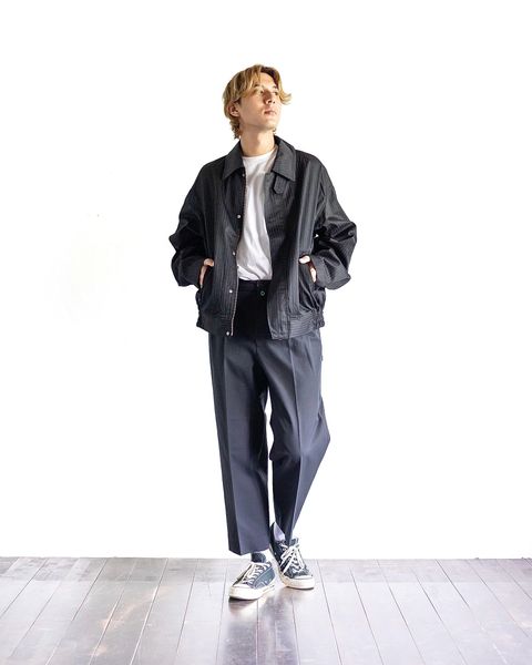 FreshService  CORPORATE BLOUSON(BLACK STRIPE)スタイル 8月24日(土)新作発売！