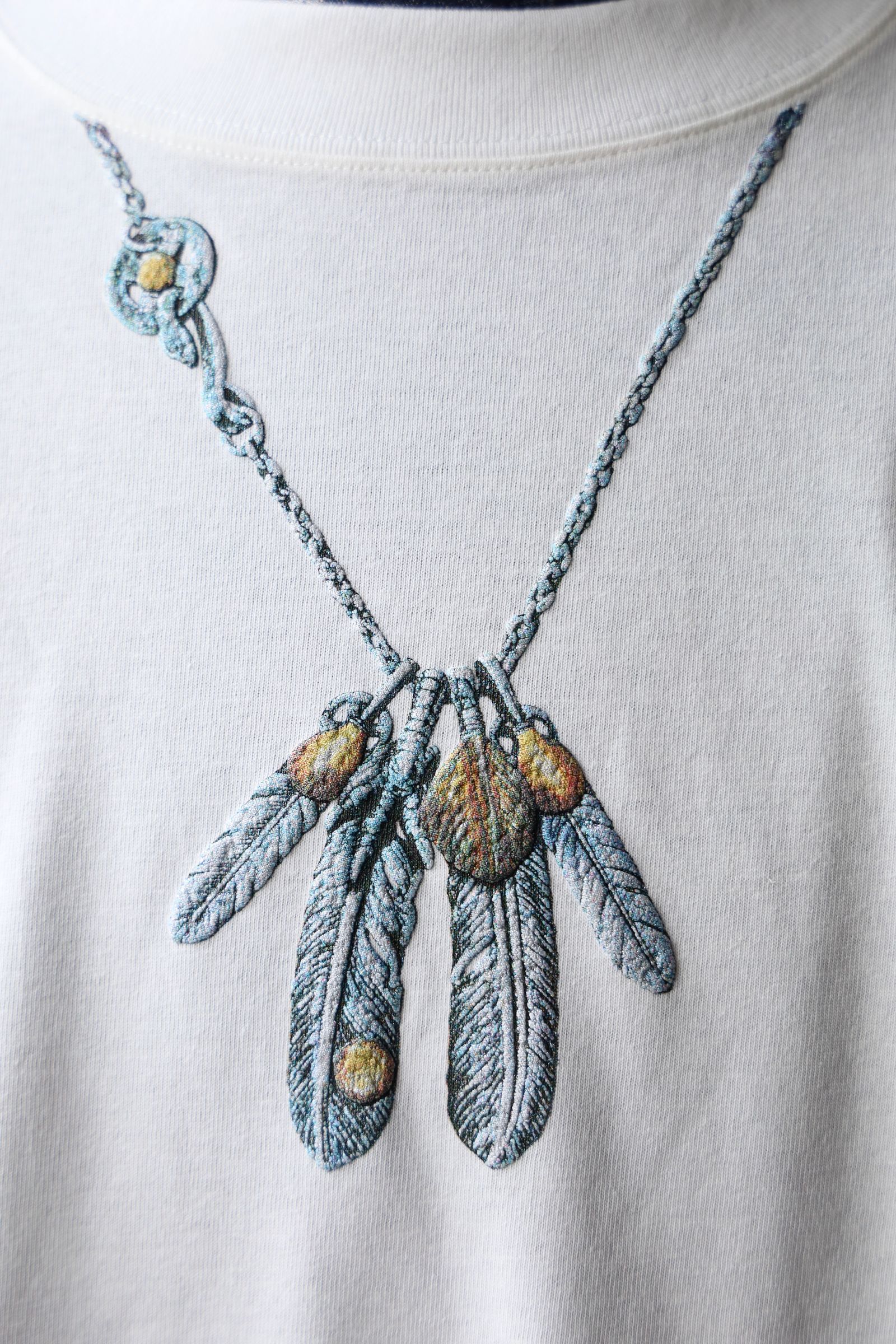 トーキングアバウト ジ アブストラクション 25SS NATIVE TOP T-SHIRT(NPT-T-002)FEATHER