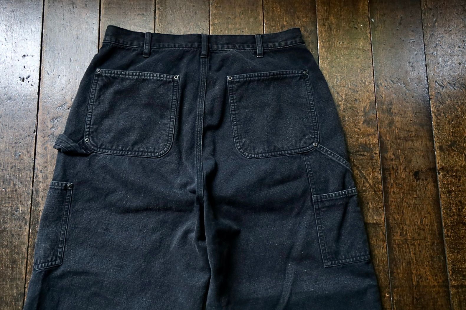 Silk Hemp Double Knee Pants( 24AAP-04-10H )BLACK7月27日(土)発売！