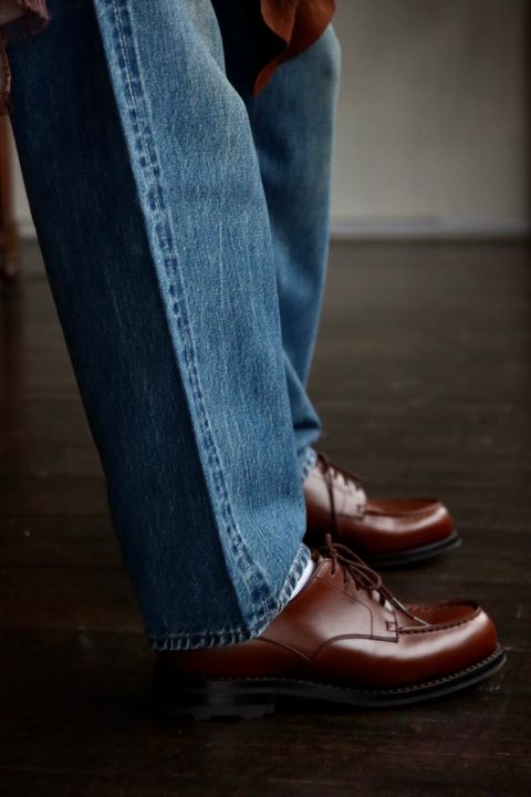 A.PRESSE 23SSデニム Washed Denim Pants E(23SAP-04-24H)BLEACHスタイル