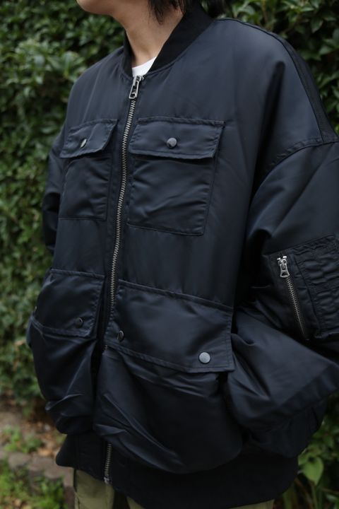 FreshService FIVE POCKET BOMBER JACKET w/INSULATION(FSW-21-CT_85) style. 2021.08.23.