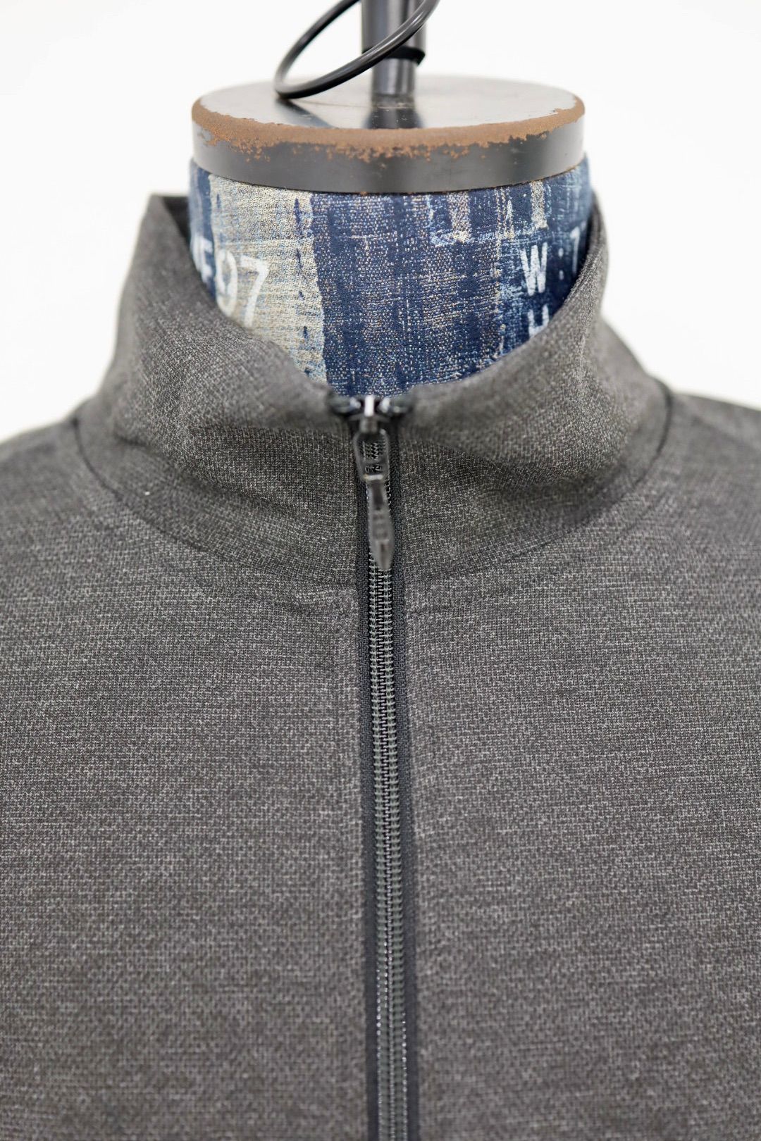 グラフペーパー 25AW SIDOGRAS Melange Ponte Track Blouson(GM254-30050)GRAY☆11月29日(土)発売！