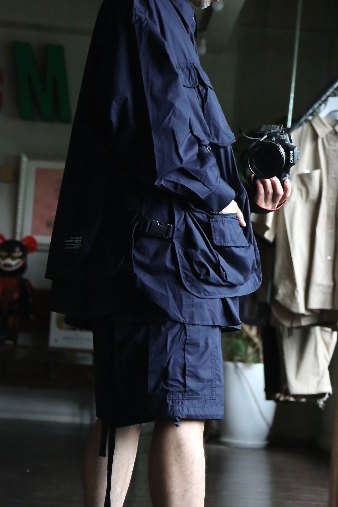 フレッシュサービス TYPEWRITER TACTICAL VEST"NAVY"スタイル.2022.6.25.