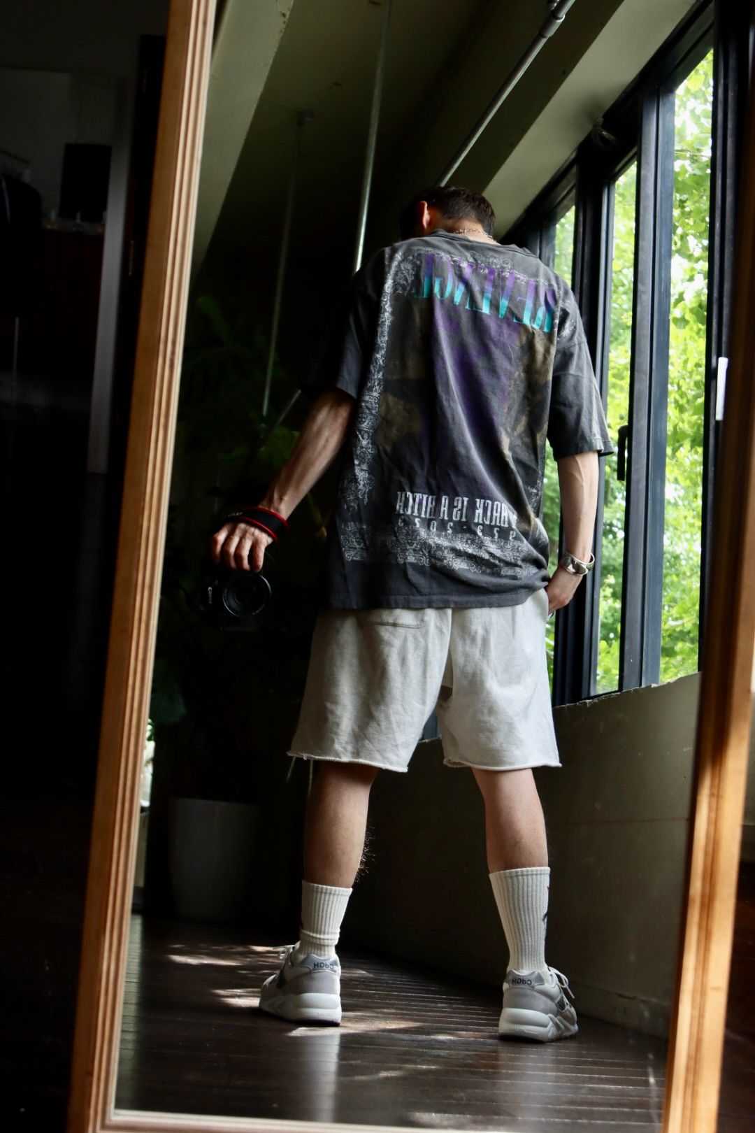 ©SAINT M×××××× ベルベルジンコラボTシャツスタイル