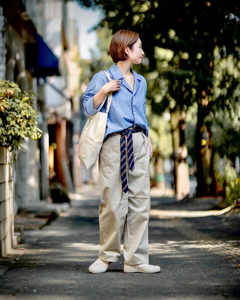 J.B. ATTIRE  Saint-Tropez pajama shirt style 2024.07.25